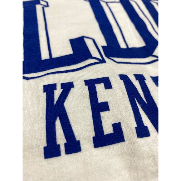 Pressbox UK Wildcats Long Sleeve Shirt Mens Small Spellout Kentucky - Picture 6 of 8